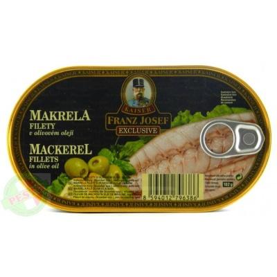 Філе Kaiser Mackerel fillets in olive oil 170 г (скумбрія)