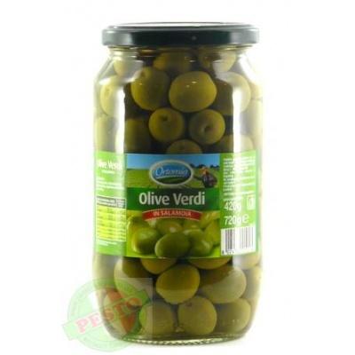 Зелені Ortomio Olive Verdi in salamoia 0.72 кг