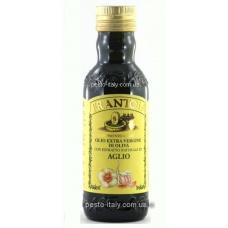Оливкова олія Frantoia olio extra vergine з натуральним екстрактом часнику 250мл