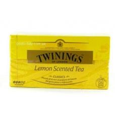 Twinings lemon scented tea 25 шт