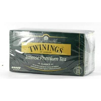 В пакетиках Twinings Intense Premium tea 25 шт