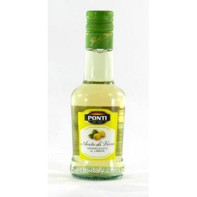 Виноградный Ponti Aceto di vino aromatizzato al limone 250 мл