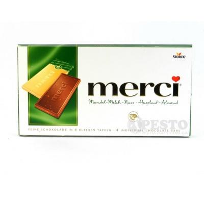 Шоколад MERCI Almond 100 г