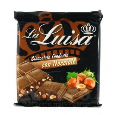 Шоколад La Luiza темний з фундуком 150 г