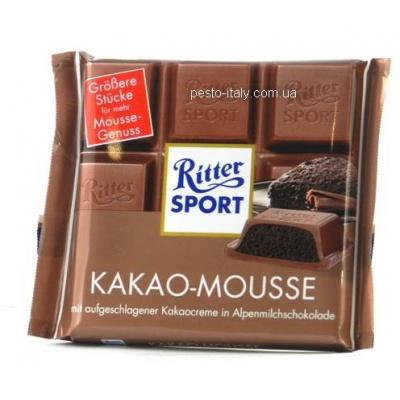 Шоколад Ritter Sport з шоколадним мусом 100 г
