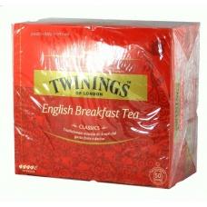 Twinings English Breakfast Tea 50 шт
