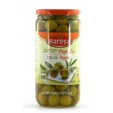 Оливки з перцем Baresa Paprika 0,680кг