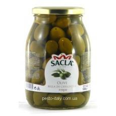 Оливки Sacla Olive bella di gerignola 1кг