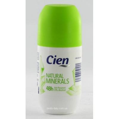 Кульковий антиперспірант CIEN Natural Minerals 50 ml 