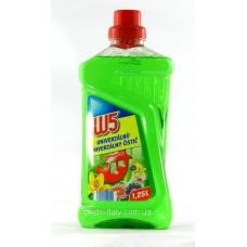 Средство для мытья пола W5 univerzalny cistic зеленый 1,25 l