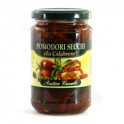 Помидоры Antico Casale pomodori secchi alla calabrese (вяленые в масле)