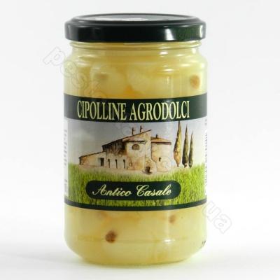 Овочі Цибуля Antico Casale cipolline agrodolci г (маринована)