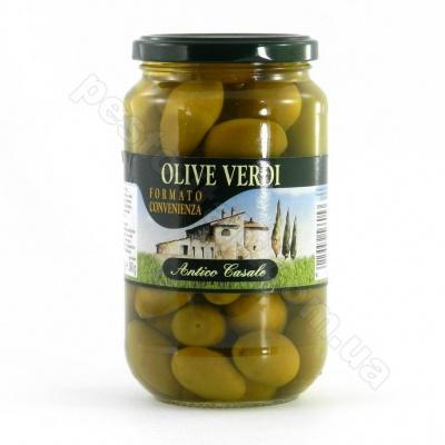 Зелені Antico Casale olive verdi formato convenienza 0.565 кг