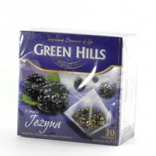 Чай трикутничками Green Hills зі смаком ожини 20 пакетів