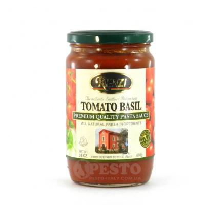 Соуси до макаронів Rienzi з томатним базиліком 0.68 кг