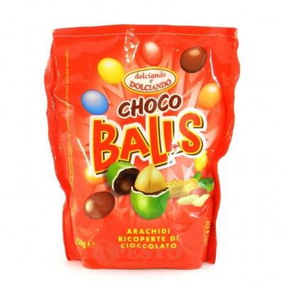 Драже Dolciando Choco Balls арахіс 250 г