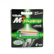 Сменные кассеты для бритья Gillette Mach3 Power 4шт