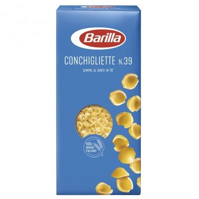 Макароны классические Barilla Conchigliette 100% итальянская мука 0,5кг