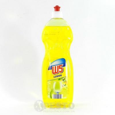 Средство для мытья для мытья посуды W5 лимон 1л
