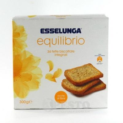 Сухарі Esselunga equilibrio житні 300 г