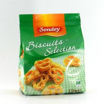 Печенье Sondey biscuits selection 150 г