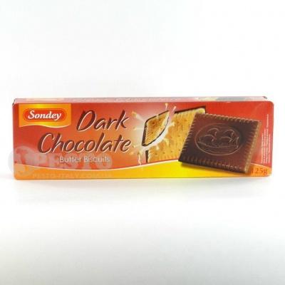 Печенье Sondey Dark chocolate 125 г