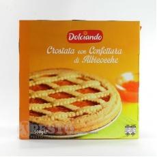 Пирог Dolciando Crostata с абрикосовым джемом 0.5 кг