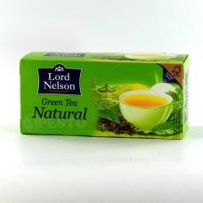 Зелений чай Lord Nelson Натуральний 25 пакетів