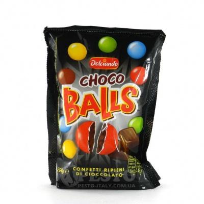 Драже Dolciando Choco Balls в шоколаді 200 г