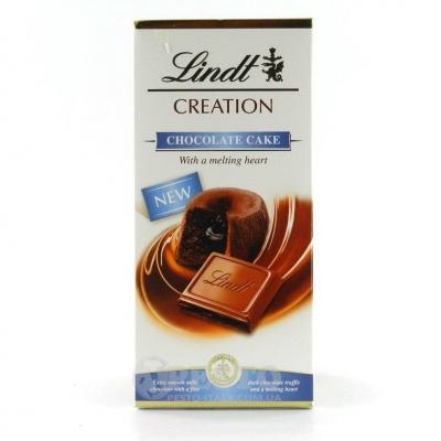 Шоколад Lindt creation зі смаком шоколадного торта 150 г