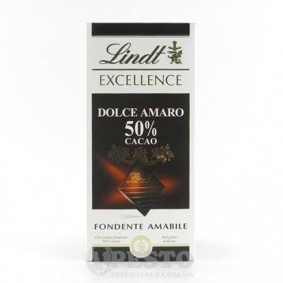 Шоколад LIND Eccellense dolce amaro 50% cacao 100 г