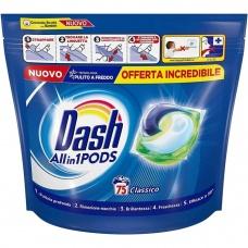Капсули для прання Dash Classico 75 шт