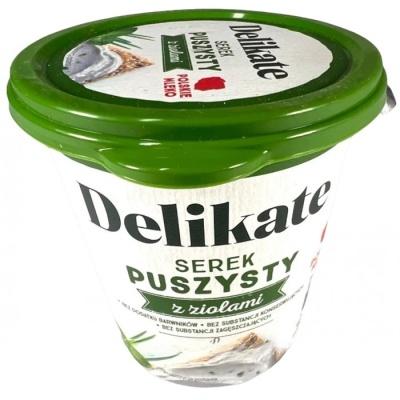 Крем-сыр Delikate с зеленью 150 г