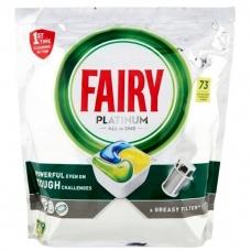 Таблетки для посудомоечных машин Fairy Platinum All in one 73 шт