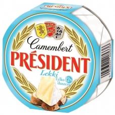 Сир President Camembert Lekki 170 г