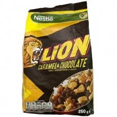 Сухий сніданок Nestle Lion карамель та шоколад 250г