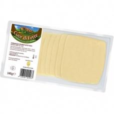 Сыр нарезанный Cuor di Fette, копченый эдамер 140г