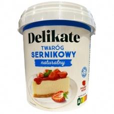 Сир творожний Delikate Twarog Sernikowy Naturalny 1 кг