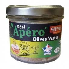 Французький паштет Stephan Pate Apero olives vertes 90 г