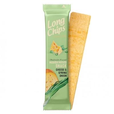 Чіпси Long Chips сир та цибуля 75 г