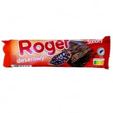 Вафлі Roger в чорному шоколаді 40 г