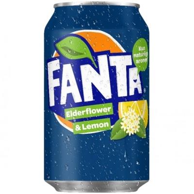 Напиток газированный Fanta бузина и лимон 330 мл