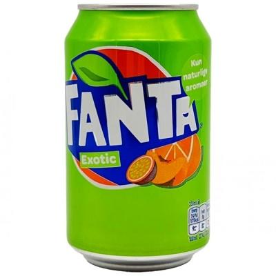 Напій газований Fanta exotic 330 мл