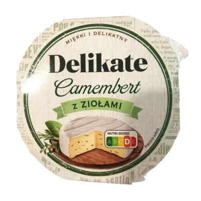 Сыр камамбер с травами Delikate 120 г
