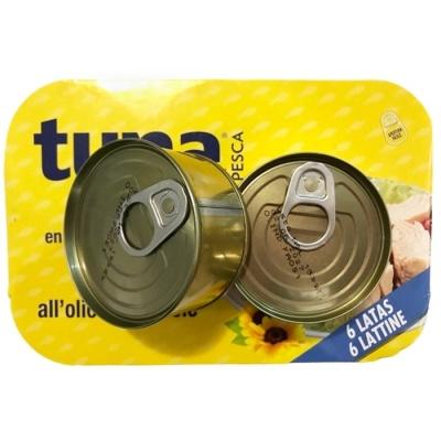 Тунец в подсолнечном масле Tuna Pesca 80 г