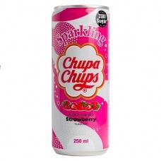 Напій газований Chupa Chups полуниця, без цукру 250 мл