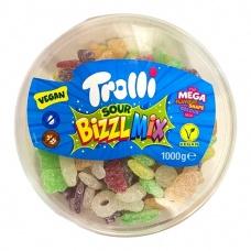 Желейки Trolli Bizzl mix с фруктовым вкусом 1 кг