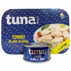 Тунець в оливковій олії Tuna Pesca 80 г