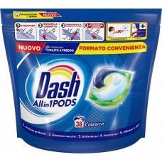 Капсули для прання Dash Classico 38 штук