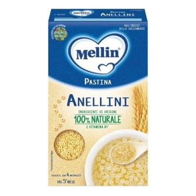 Дитячі макарони Anellini Mellin 320 г